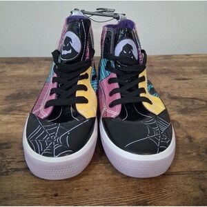 Women's Size 9.5 Disneys Nightmare Before Christmas High Top Lace sneakers NWT